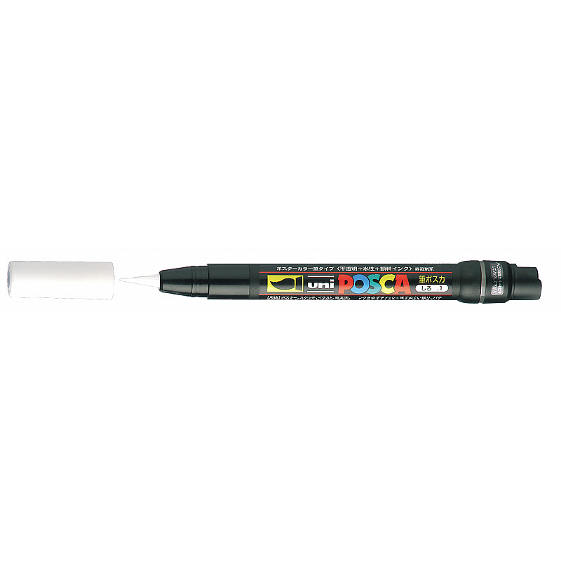 Uni Posca Marker PCF-350 Brush White