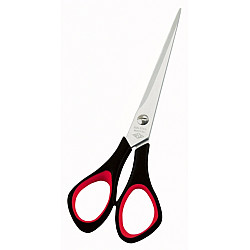 Wedo Universal Scissors - Lefthanded - 160 mm Length - Black/Red