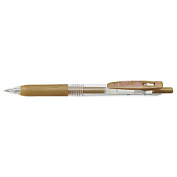 Zebra Sarasa Clip Gel Ink Pen - Broad - Gold