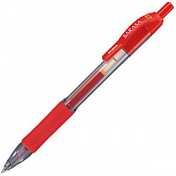 Zebra Sarasa Clip Gel Ink Pen - Medium - Red