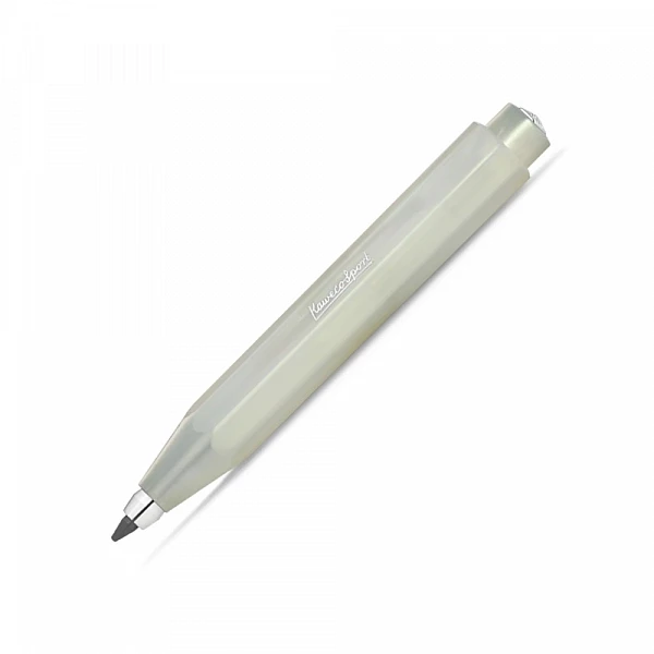 Kaweco Lunar Sport light green clutch vulpotlood 3.2 mm met iriserend effect en compact ontwerp